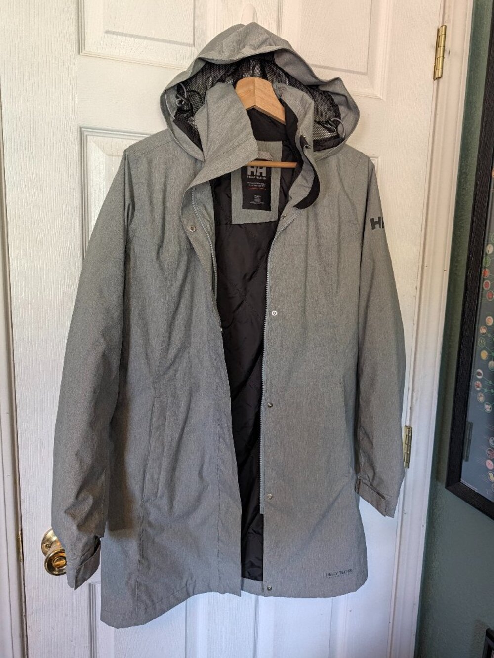 Size S Helly Hansen Grey Jacket